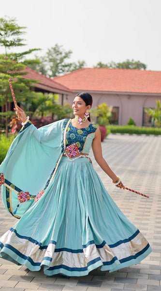 Gamthi Work Lehenga Choli