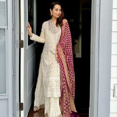 Embroidered Georgette Party Set