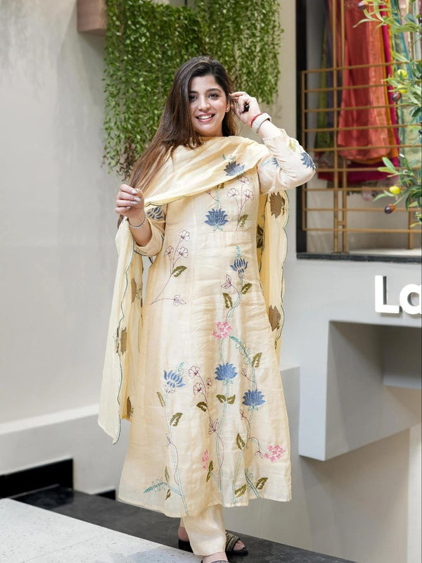 Chanderi Ensemble Dresses