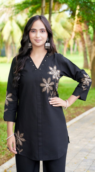 Multi-Thread Embroidered Festive Co-Ord Sets