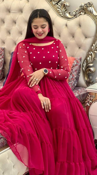 EXCLUSIVE 2-PIECE GOWN WITH DUPATTA