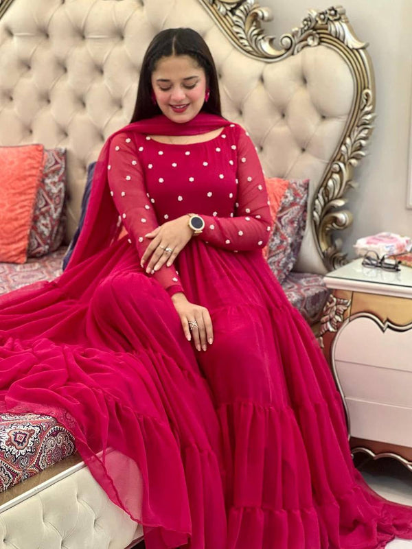 EXCLUSIVE 2-PIECE GOWN WITH DUPATTA