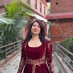 Premium Velvet Koti Lehenga