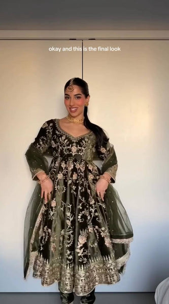 Designer Velvet Dresses