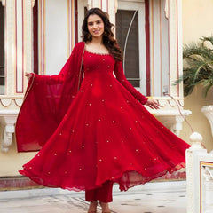 Faux Georgette Luxury Lehenga