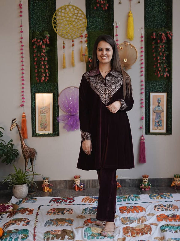 “Designer Velvet Co-Ord Sets