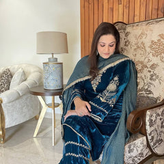 “Winter Velvet Suit Dresses