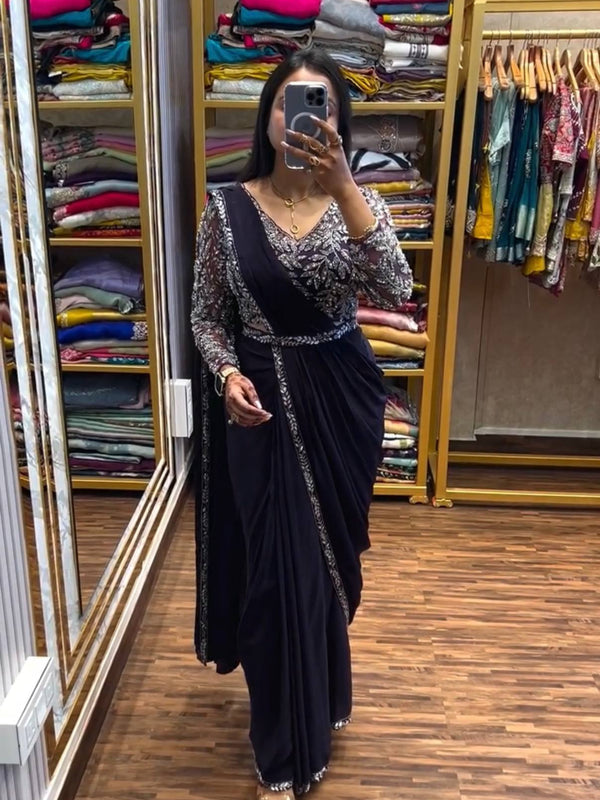 “Premium Drape Saree