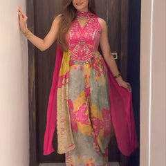 Premium Handwork Chinon Indo Western