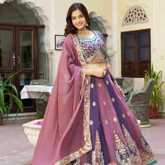 Heavy Embroidery Wedding Lehenga