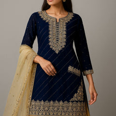 Designer Top-Plazzo Dresses