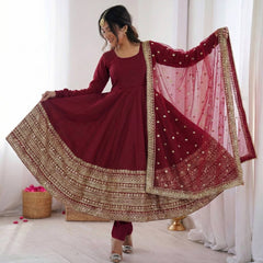 Festive Ready Anarkali Lehenga