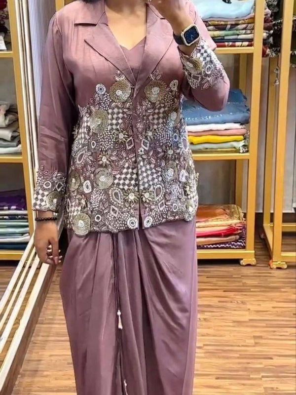 Festive Wear Koti Indo Western