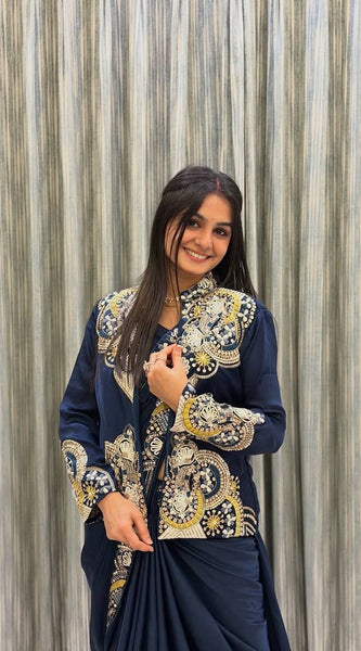 Festive Wear Lehenga Saree