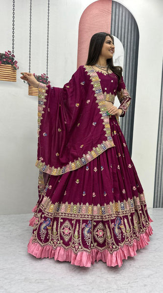 Heavy Work Festival Lehenga Choli