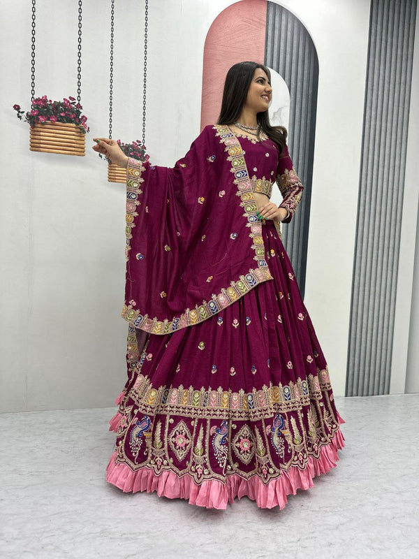 Heavy Work Festival Lehenga Choli