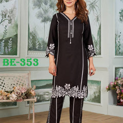Trending Embroidered Running Co-ord Sets