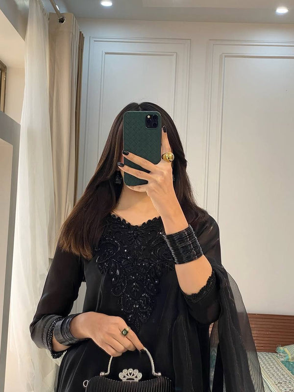 Designer Wear Exclusive 3-Piece Dresses Set