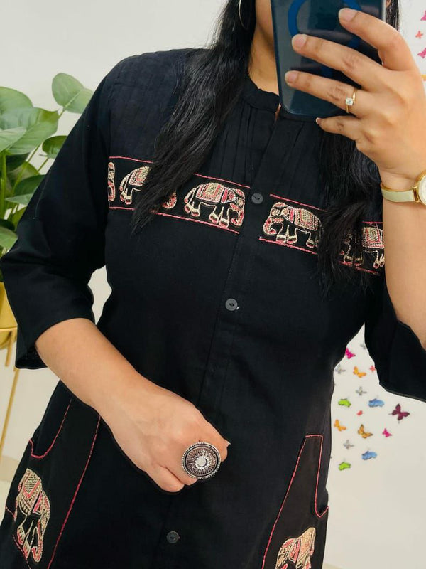 Office Wear Embroidery  Co-Ord Sets