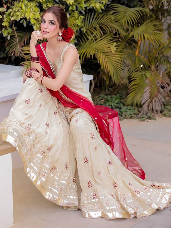 Chinon Sharara Suit Indo Western