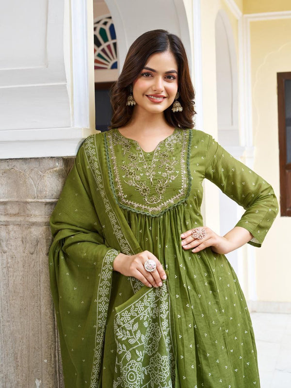 Anarkali Kurta Dresses with Malmal Dupatta