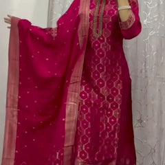 Pure Banarasi Silk Dresses