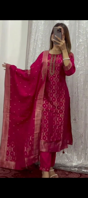 Pure Banarasi Silk Dresses