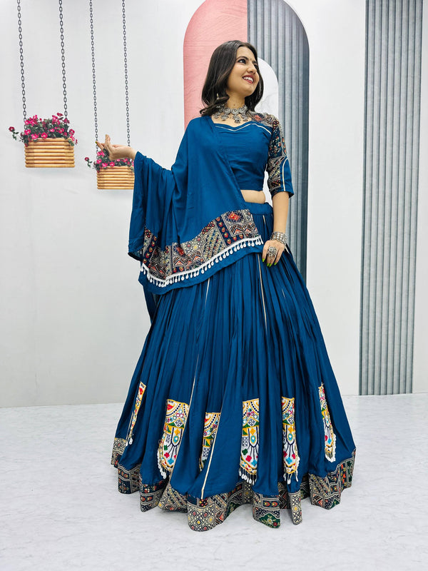 Festive Cotton Lehenga Choli