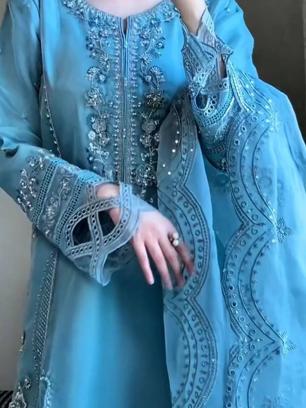 Georgette Embroidered Dresses