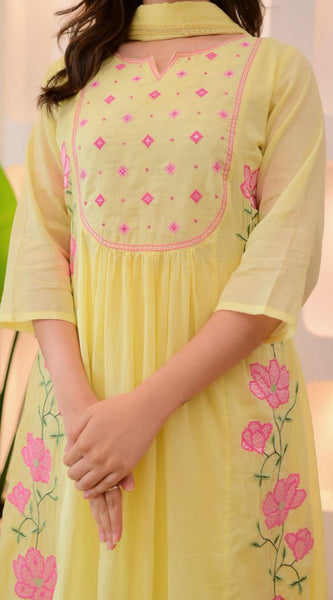 Graceful Parampara Silk Embroidered Dresses