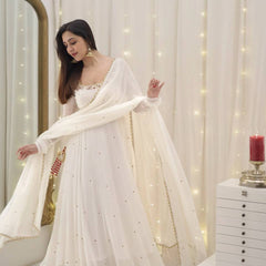 Embroidered Lehenga with Dupatta