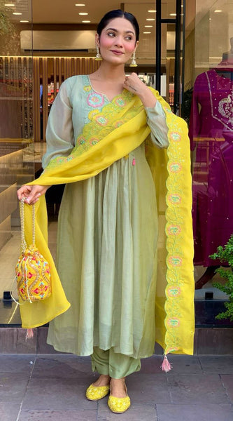 Gorgeous Parampara Silk Dresses