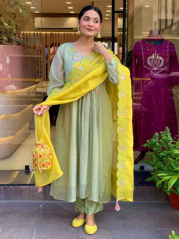 Gorgeous Parampara Silk Dresses