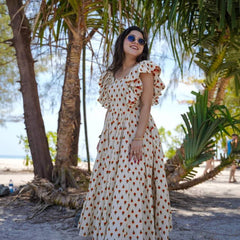 Digital Print Designer Gown
