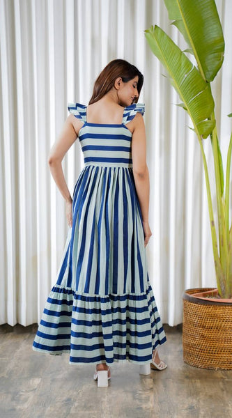 Digital Print Designer Gown