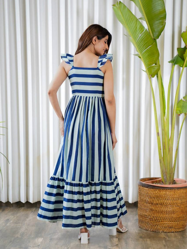 Digital Print Designer Gown