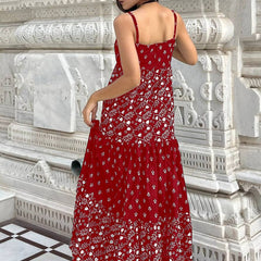 Digital Print Designer Gown