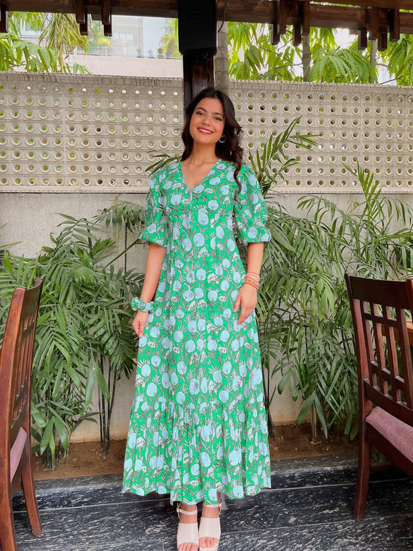 Digital Print Designer Gown