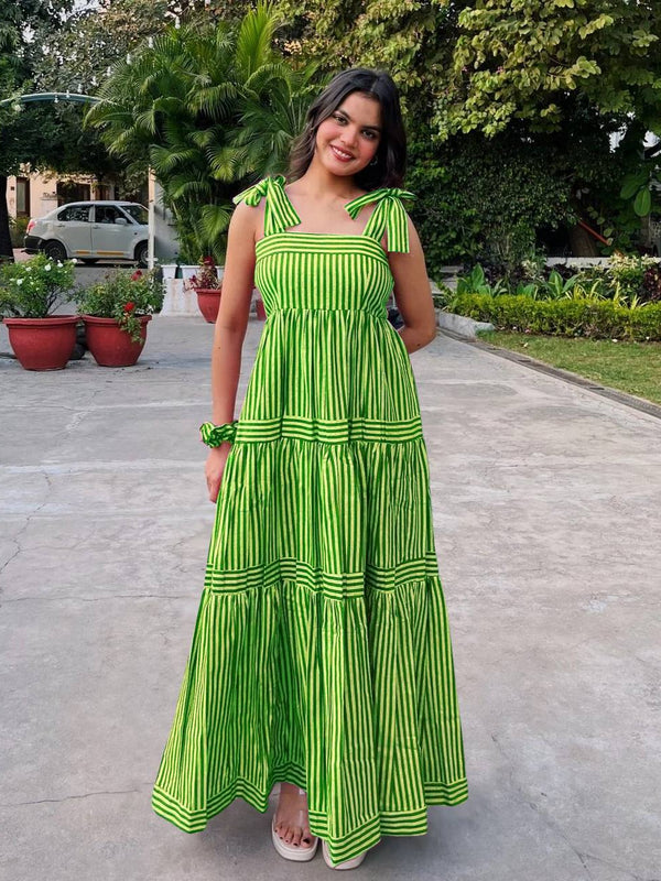 Rayon Printed Gown