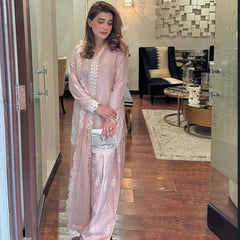 Natural Crep Silk Fully Stitched Dresses