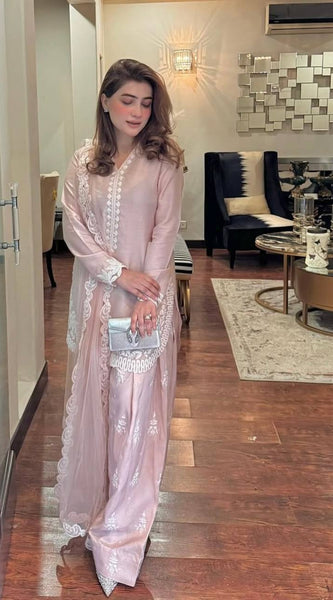 Natural Crep Silk Fully Stitched Dresses