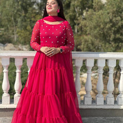EXCLUSIVE 2-PIECE GOWN WITH DUPATTA