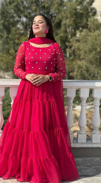 EXCLUSIVE 2-PIECE GOWN WITH DUPATTA