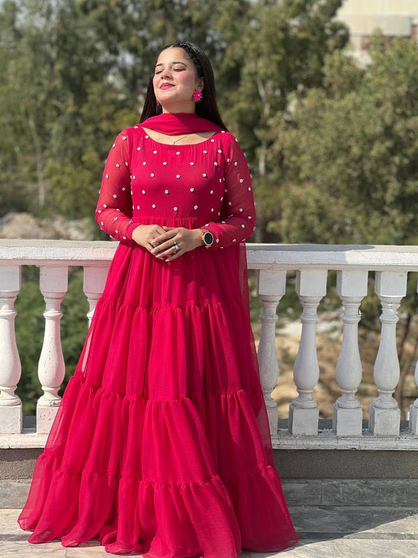 EXCLUSIVE 2-PIECE GOWN WITH DUPATTA