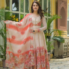 Premium Ready-to-Wear Organza lehenga