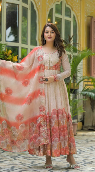 Premium Ready-to-Wear Organza lehenga