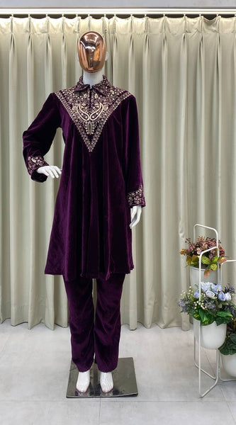 “Designer Velvet Co-Ord Sets