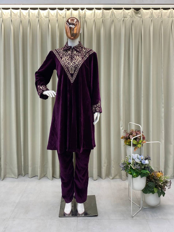 “Designer Velvet Co-Ord Sets