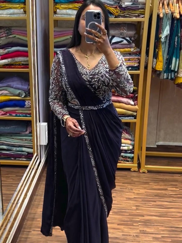 “Premium Drape Saree