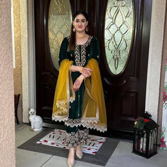 Heavy Sequence Work Dresses